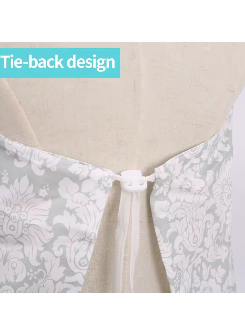 Comfortable and adjustable cotton nursing cover and maternity cover with carrying bag