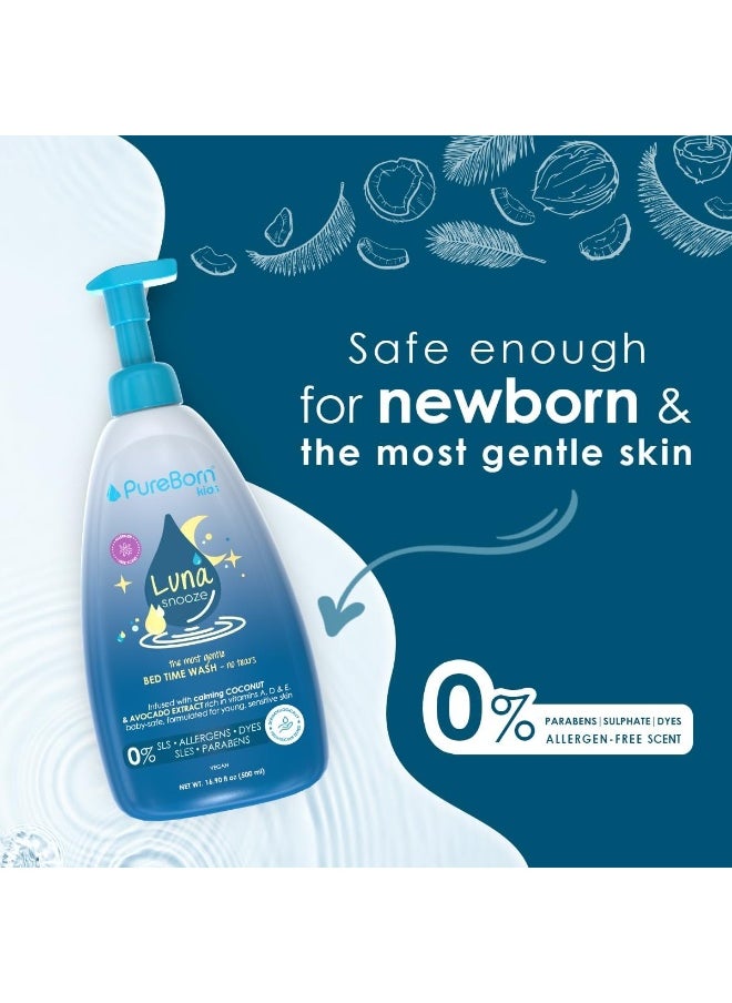 Luna Snooze Night Wash Coconut & Avocado 500ml