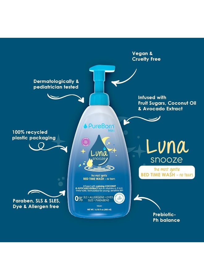 Luna Snooze Night Wash Coconut & Avocado 500ml