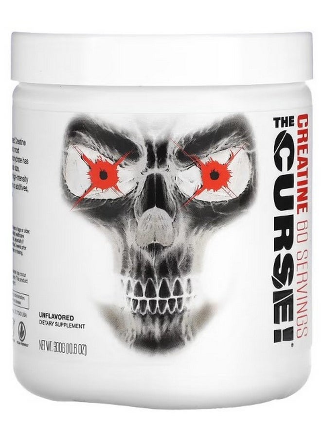 The Curse Creatine Unflavored 10.6 oz 300 g