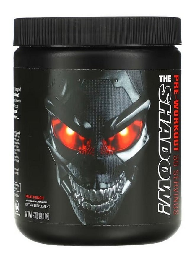 The Shadow Pre Workout Fruit Punch 9.5 oz 270 g