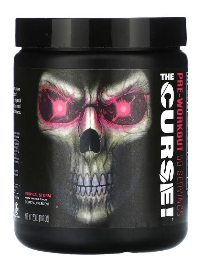 The Curse Pre Workout Tropical Storm 8.8 oz 250 g