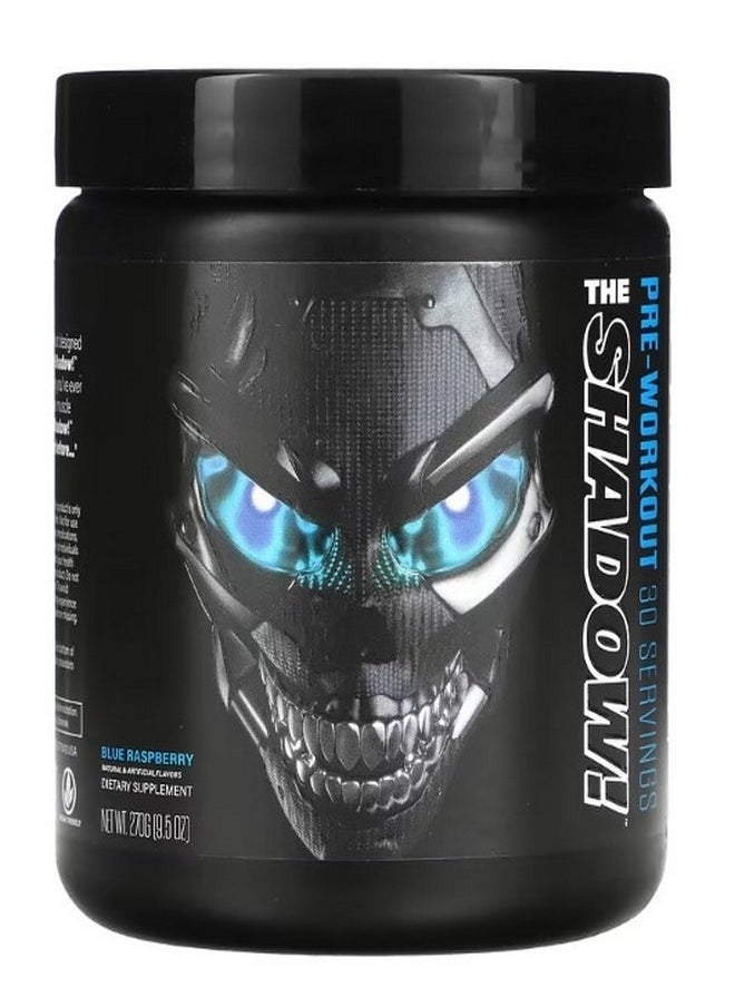 The Shadow Pre Workout Blue Raspberry 9.5 oz 270 g