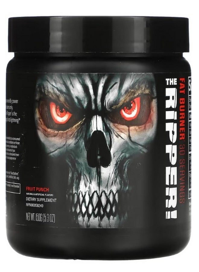The Ripper Fat Burner Fruit Punch  5.3 oz 150 g