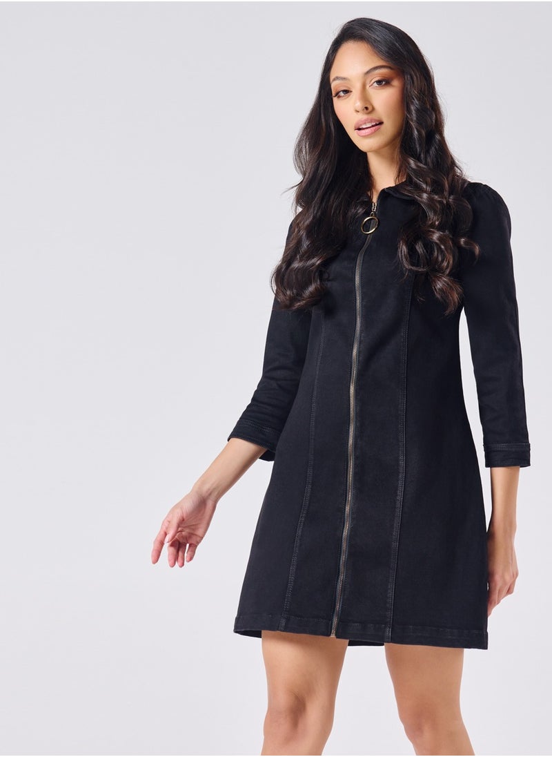 Denim Mini Dress
