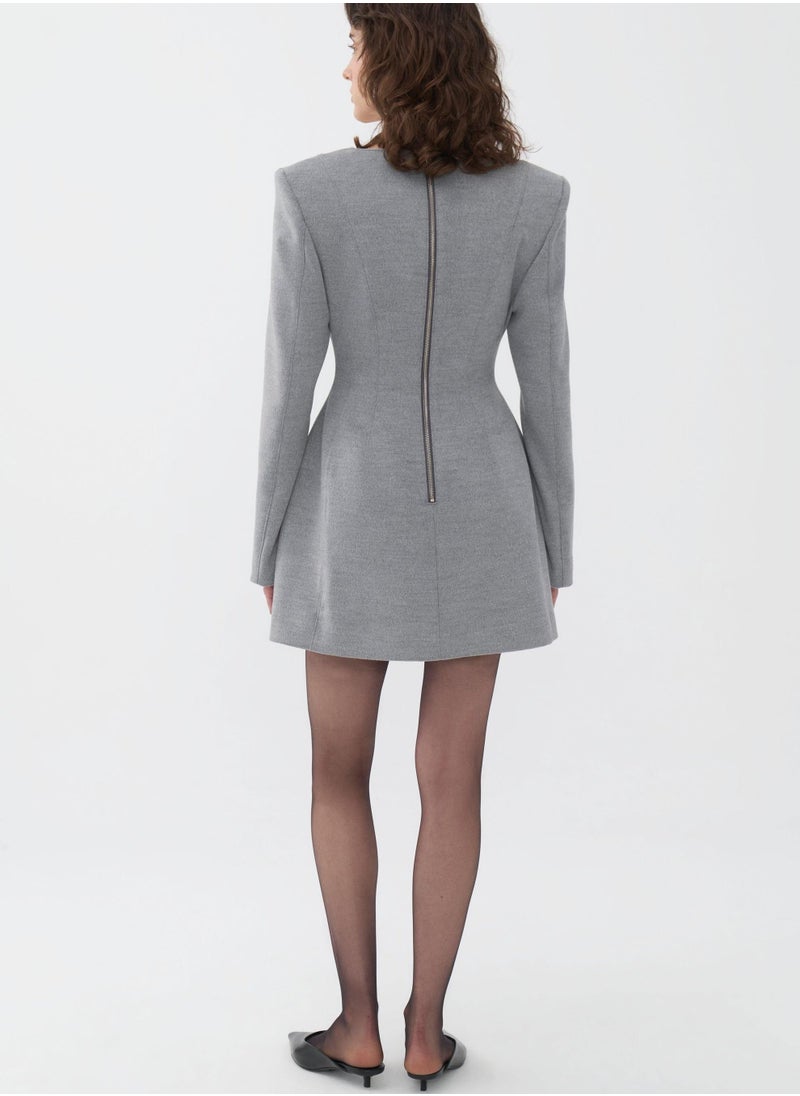 Tailored A-Line Dress