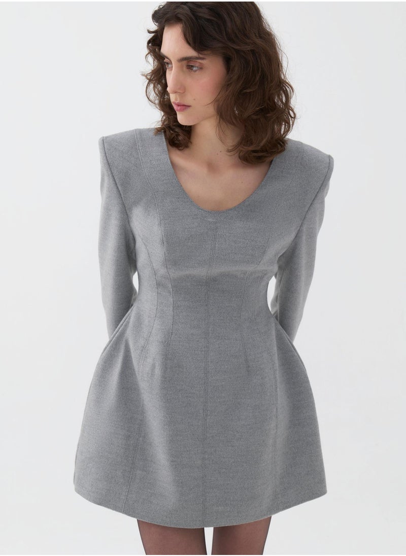 Tailored A-Line Dress