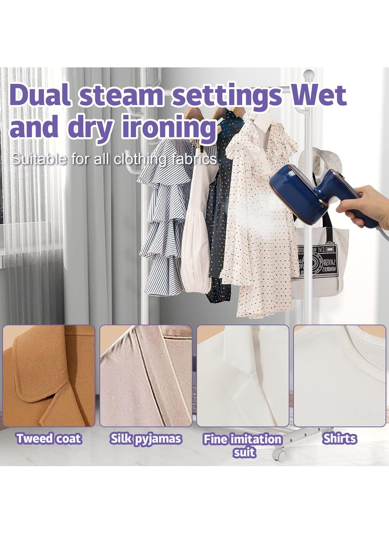 Mini Steam Iron 1000 W Portable Mini Iron Travel Iron 20s Fast Heating Foldable Handheld Travel Iron Mini for Home On the Go 100 ml Water Tank
