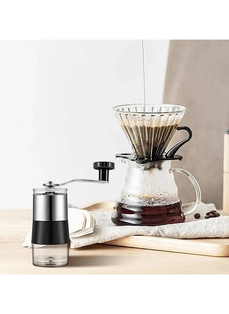 Manual Coffee Grinder Coffee Bean Grinder Manual Burr Hand Coffee Grinder Unique Gift For Camping