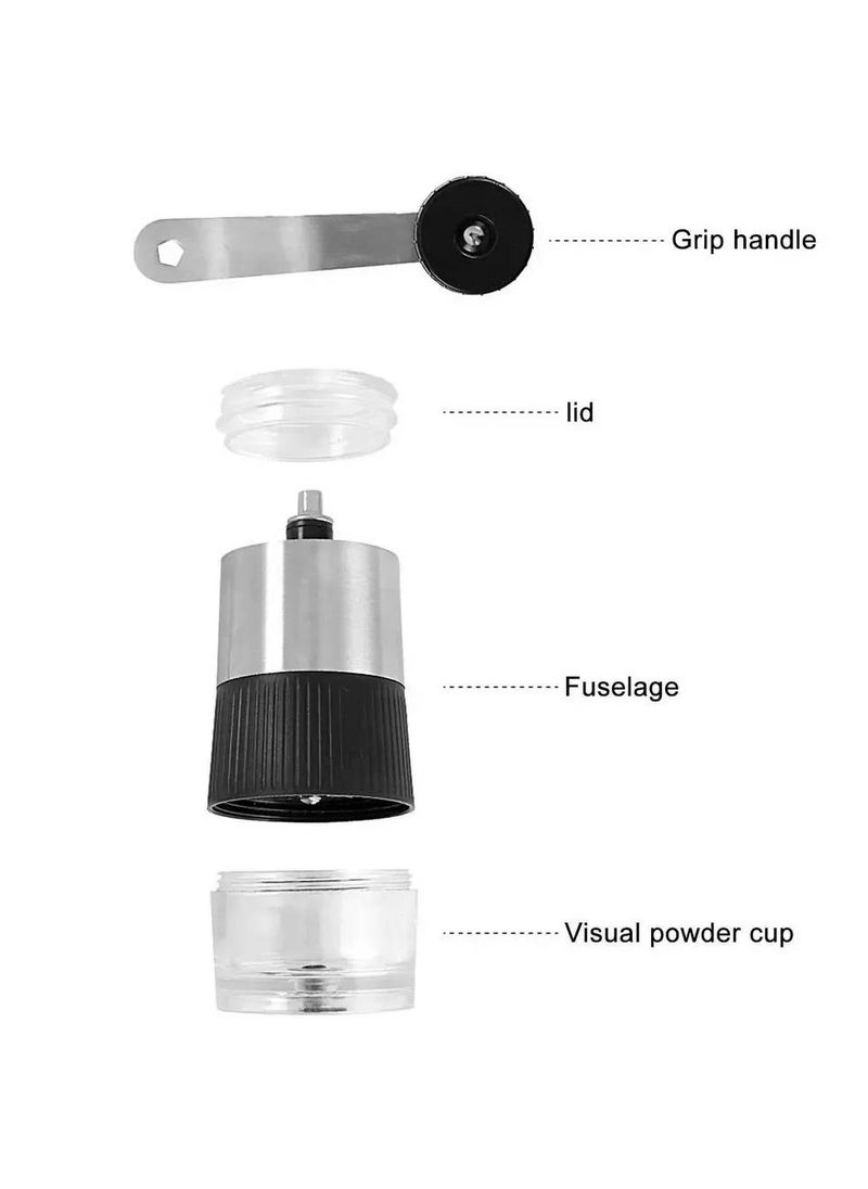 Manual Coffee Grinder Coffee Bean Grinder Manual Burr Hand Coffee Grinder Unique Gift For Camping