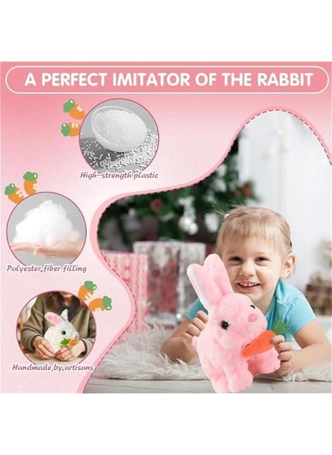 Bunny - My  Bunny Toy, Bunny  Bunny, Bunny  Bunny Toy, Interactive Bunny  Bunny-Jumping, Twitching, and Shaking Ears, Bunbi  Bunny (Pink)