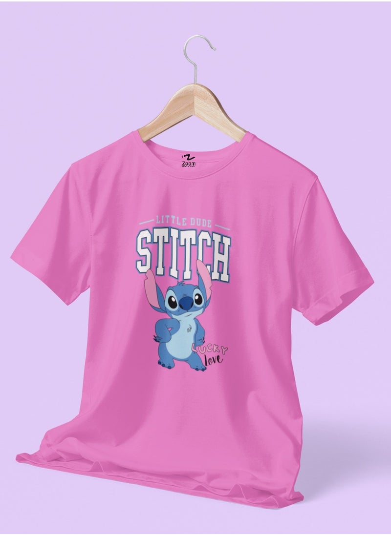 LITTLE DUDE STITCH - KIDS T-SHIRT