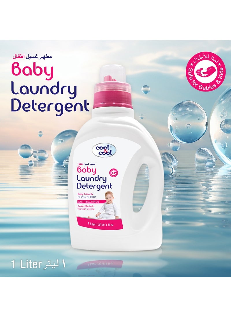 Baby Laundry Detergent 4 x 1L