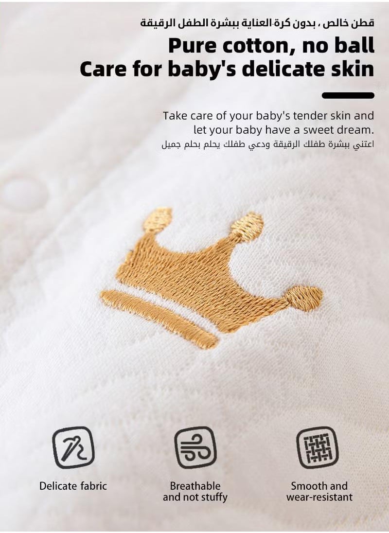 20PCS Newborn Baby Gift Set, Newborn Layette Gift Set for Boys and Girls, Babies Essential Clothes Accessories with Baby Blanket, 100% Premium Cotton, for Spring Summer Autumn Winter Four Seasons 59cm for 0-3 month