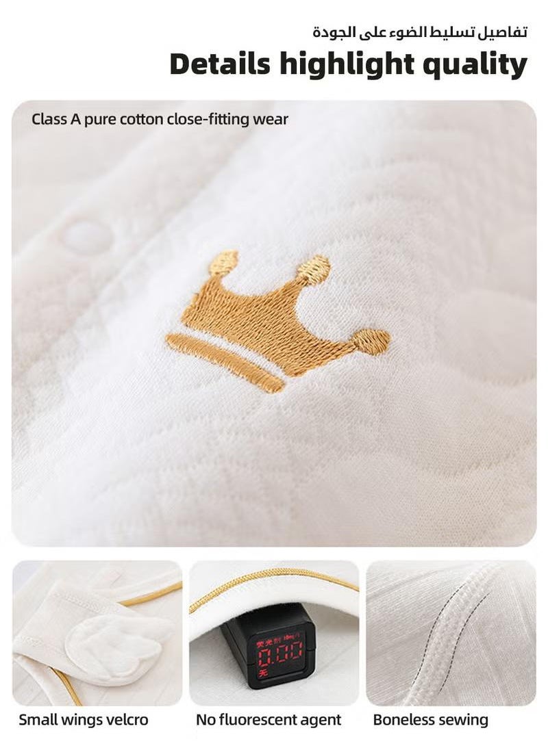 20PCS Newborn Baby Gift Set, Newborn Layette Gift Set for Boys and Girls, Babies Essential Clothes Accessories with Baby Blanket, 100% Premium Cotton, for Spring Summer Autumn Winter Four Seasons 59cm for 0-3 month