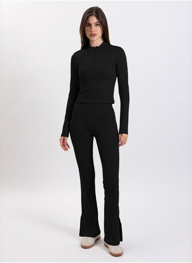 SOFT FLARED YOGA PANTS