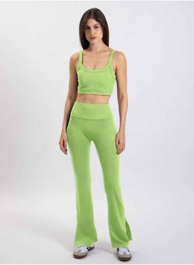 SOFT FLARED YOGA PANTS