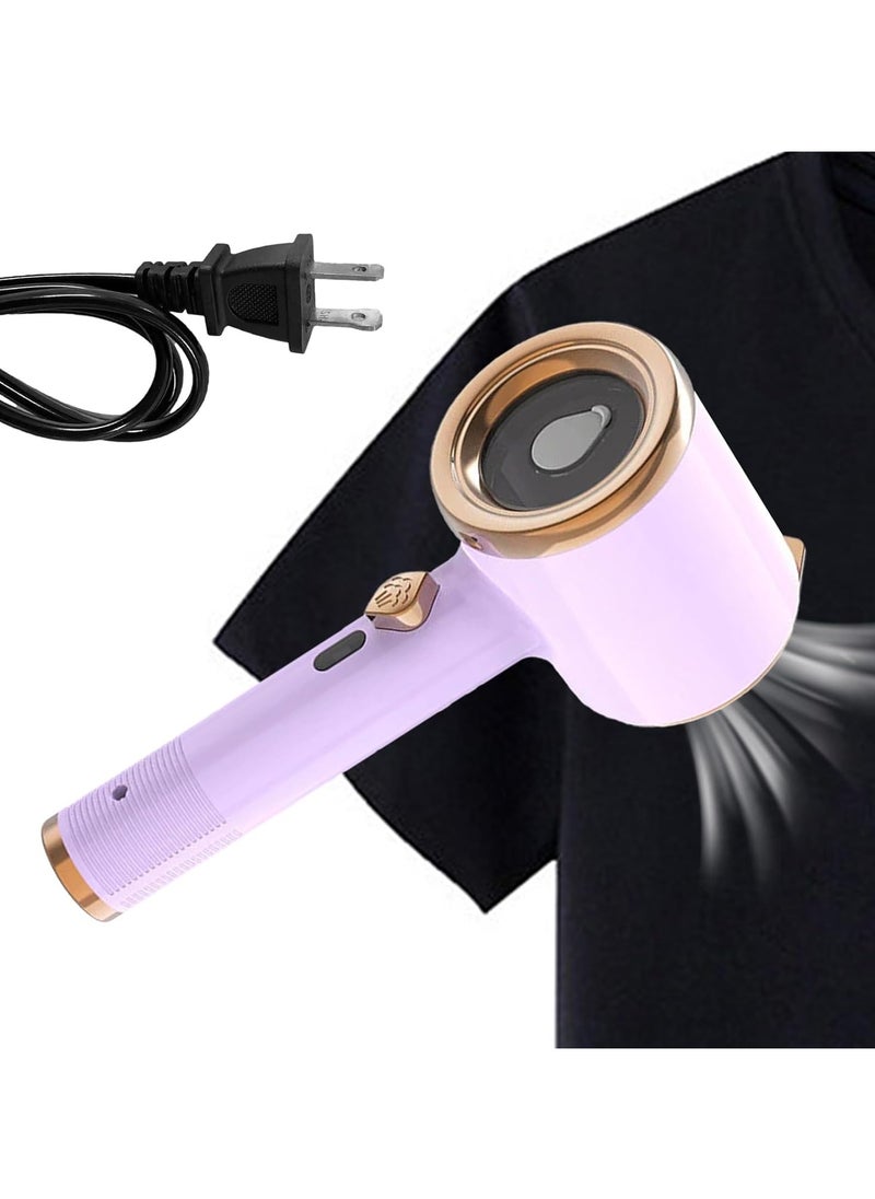 Mini Steam Iron, 50ml Water Tank Compact Clothes Iron, 2 In 1 Portable and User Friendly mini Iron, 1.8 M Long Power Connection Fabric Steamer, Handheld Steamer for Sheets, Shirts, Home And Travel