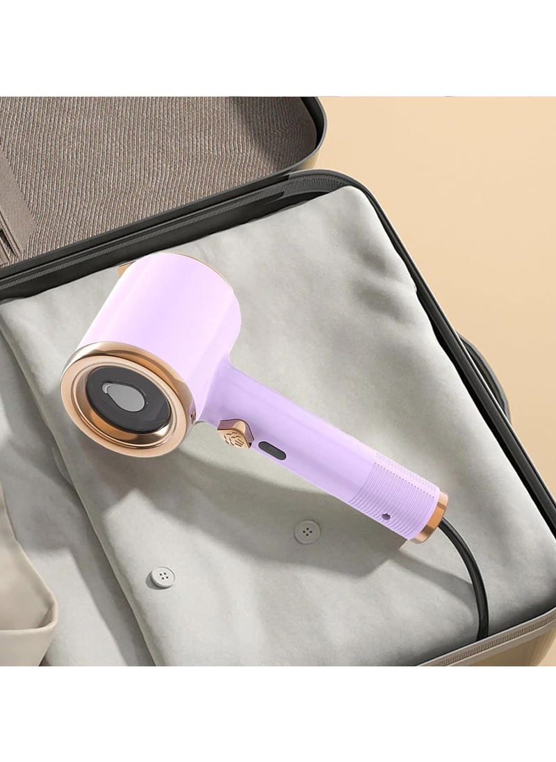Mini Steam Iron, 50ml Water Tank Compact Clothes Iron, 2 In 1 Portable and User Friendly mini Iron, 1.8 M Long Power Connection Fabric Steamer, Handheld Steamer for Sheets, Shirts, Home And Travel