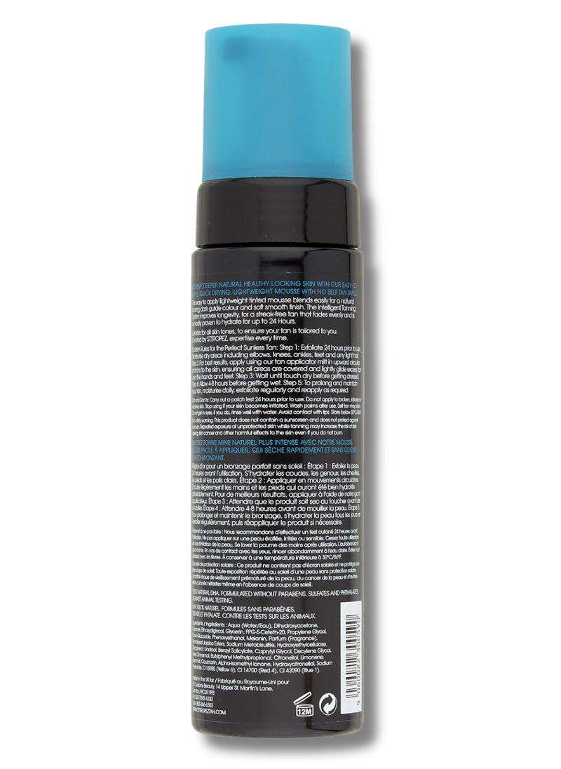 St.Tropez Dark Mousse Fake Tan and ELLY Glove application. Women and men
