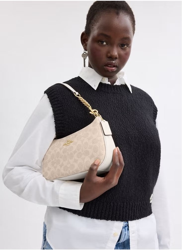 Coach Teri Shoulder Bag In Signature Canvas