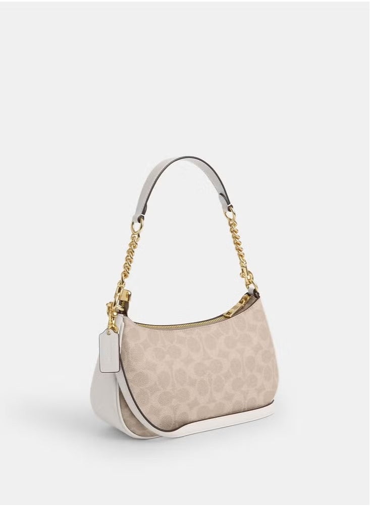 Coach Teri Shoulder Bag In Signature Canvas
