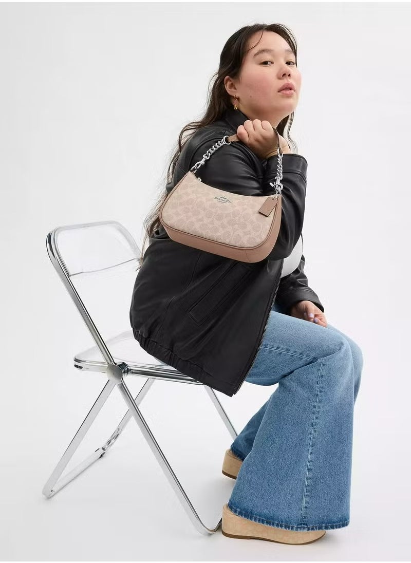 Coach Teri Shoulder Bag In Signature Canvas