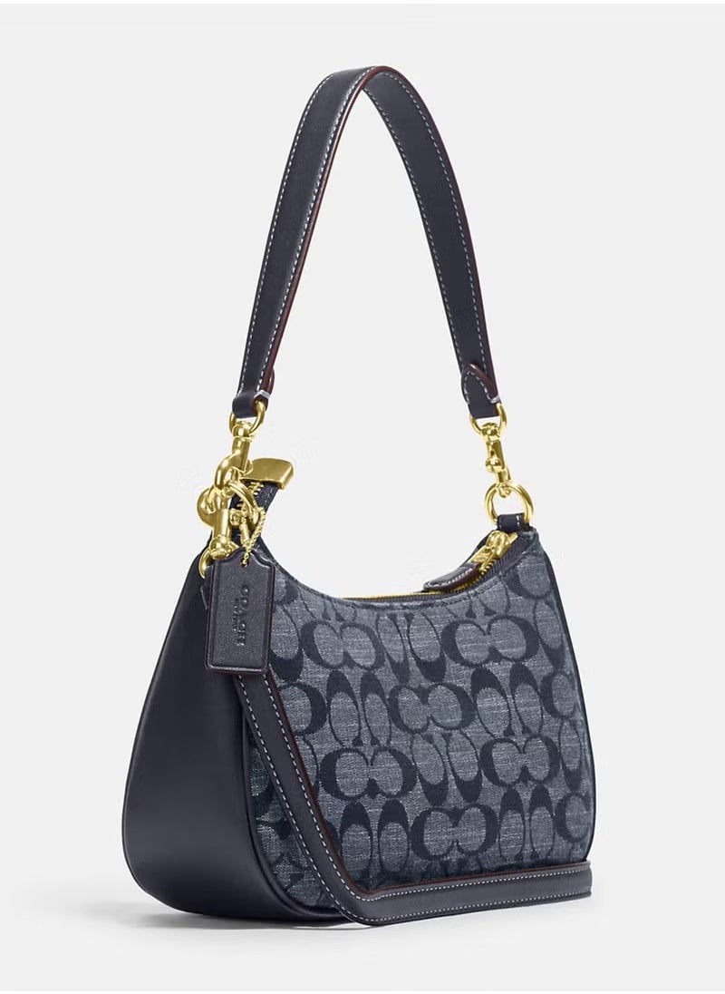 Coach Teri Shoulder Bag In Signature Canvas