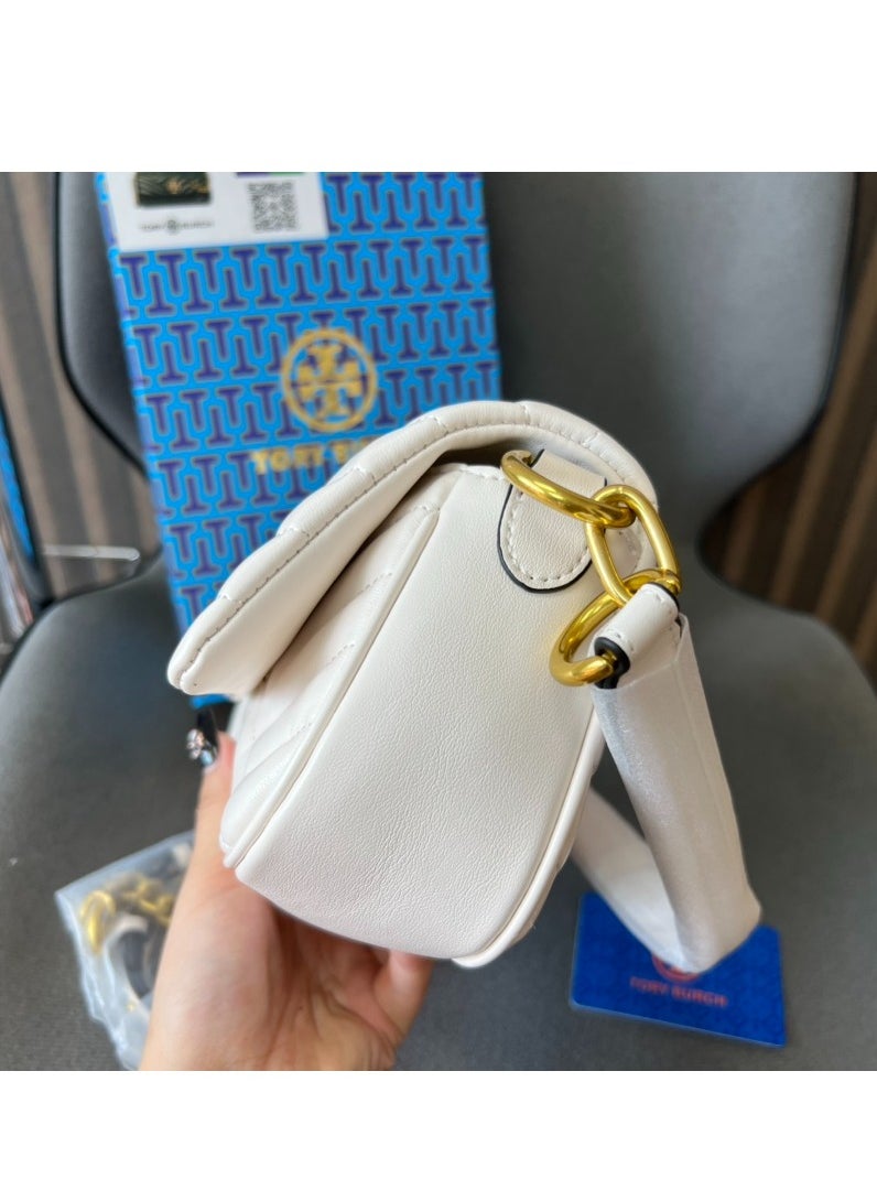 Tory Burch Kira Chevron Small Flap Shoulder Bag