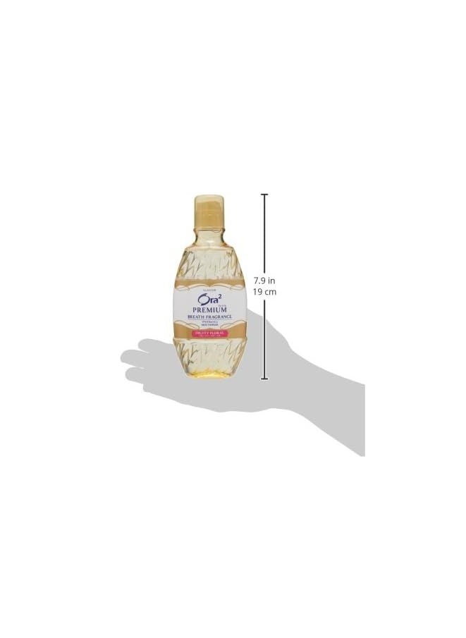 Ora2 Premium Mouthwash Breath Fragrance Mouthwash Fruity Floral 360 mL,Pack of 2