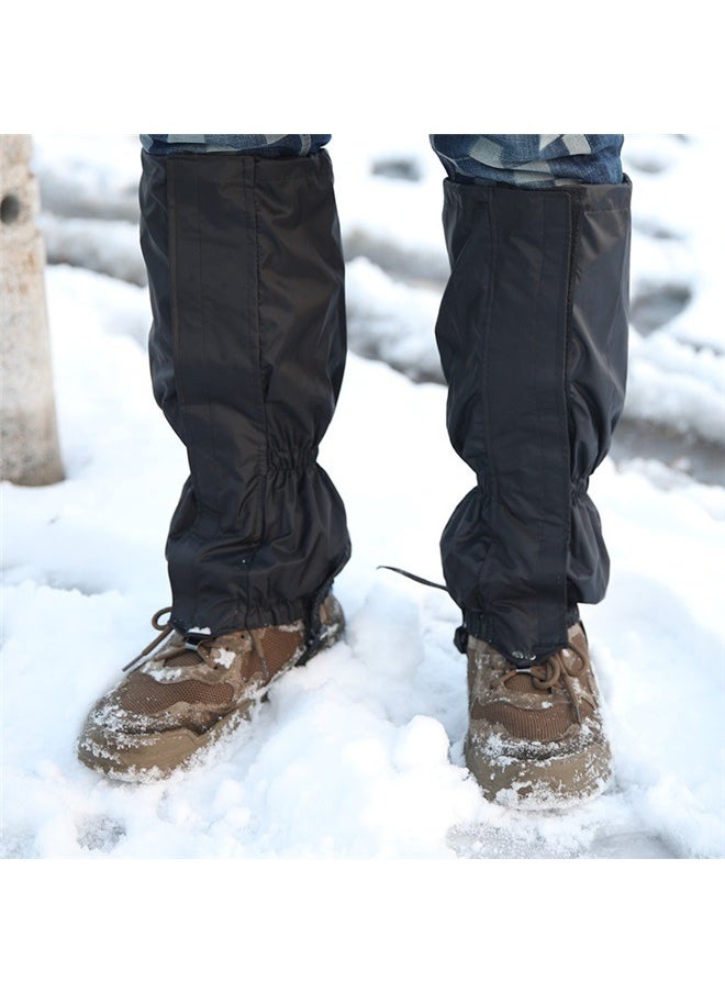 Hiking Gaiters Lightweight Leg Gaiters Snow Gaiters Waterproof Windproof Durable Leg Cover Protect for Mountain Snow, Hiking, Skiing, Walking, Climbing, Hunting