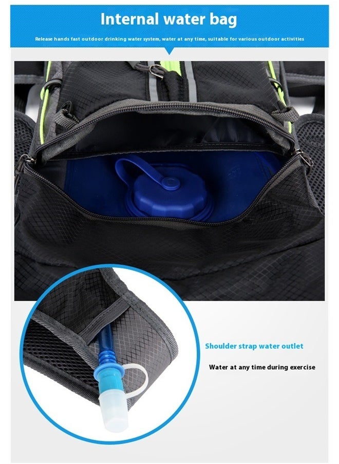 Waterproof Cycling Backpack ,Hydration Backpack Water Bladder, Insulated for Hiking Outdoors Camping Running Cycling