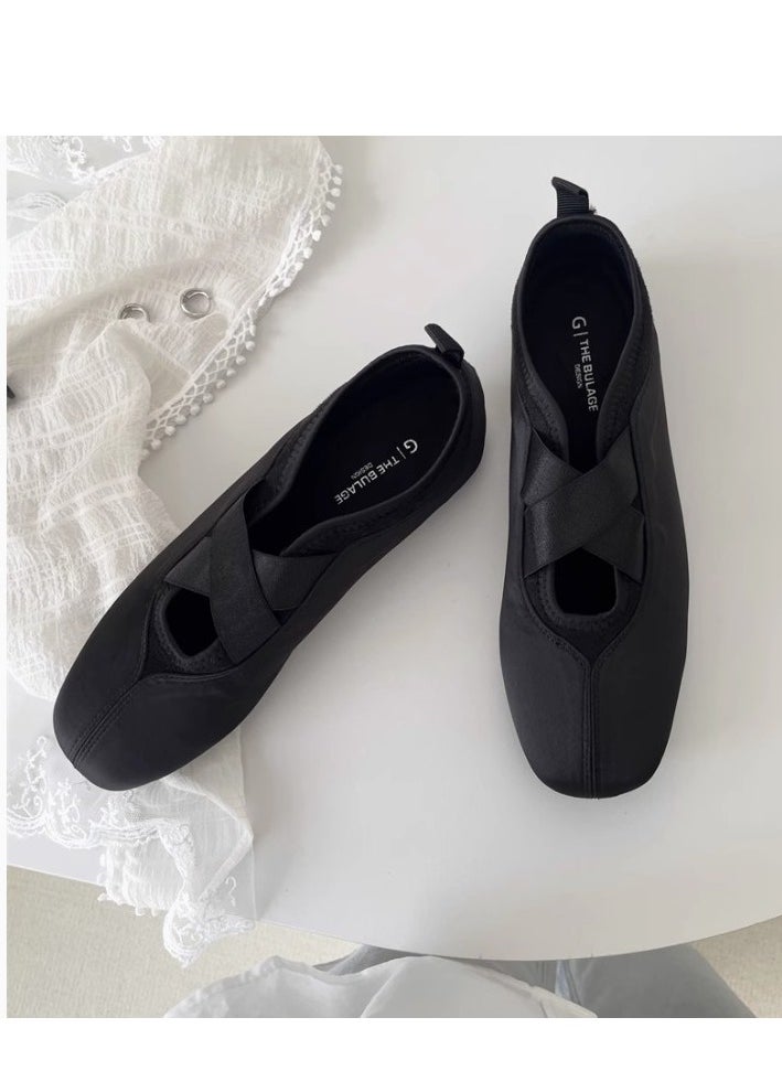 Super Soft Sole Flat Bottom Temperament Single Shoe