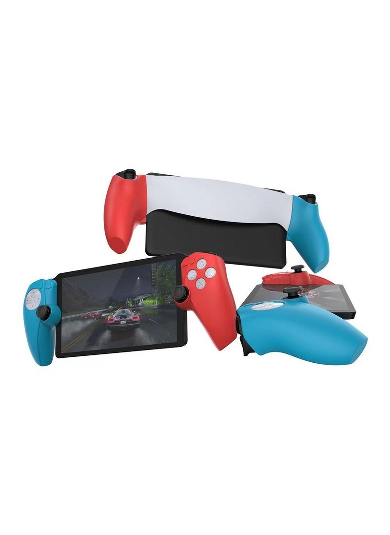 Silicone Protective Shell Controller Cover For PlayStation 5(PS5) Portal Blue/Red