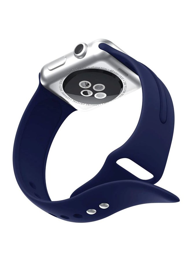 Replacement Band Strap For Apple Watch Series 42- 44mm Blue