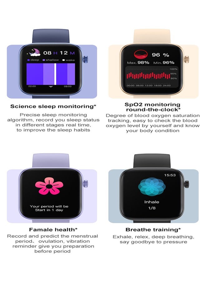 ColMi P71 Smart watchy Sport Heart Rate Step Counting IP67 Waterproof Full Screen Smart Watch