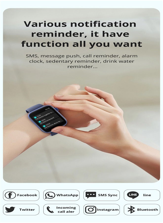 ColMi P71 Smart watchy Sport Heart Rate Step Counting IP67 Waterproof Full Screen Smart Watch