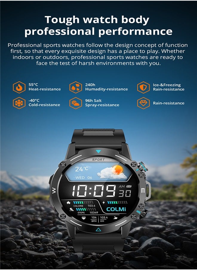 M42 Smart watch Sports Outdoor IP68 Waterproof Heart Rate Call Smart Watch