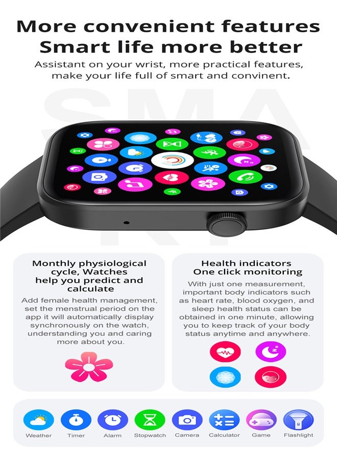 P71 Smart watchy Sport Heart Rate Step Counting IP67 Waterproof Full Screen Smart Watch