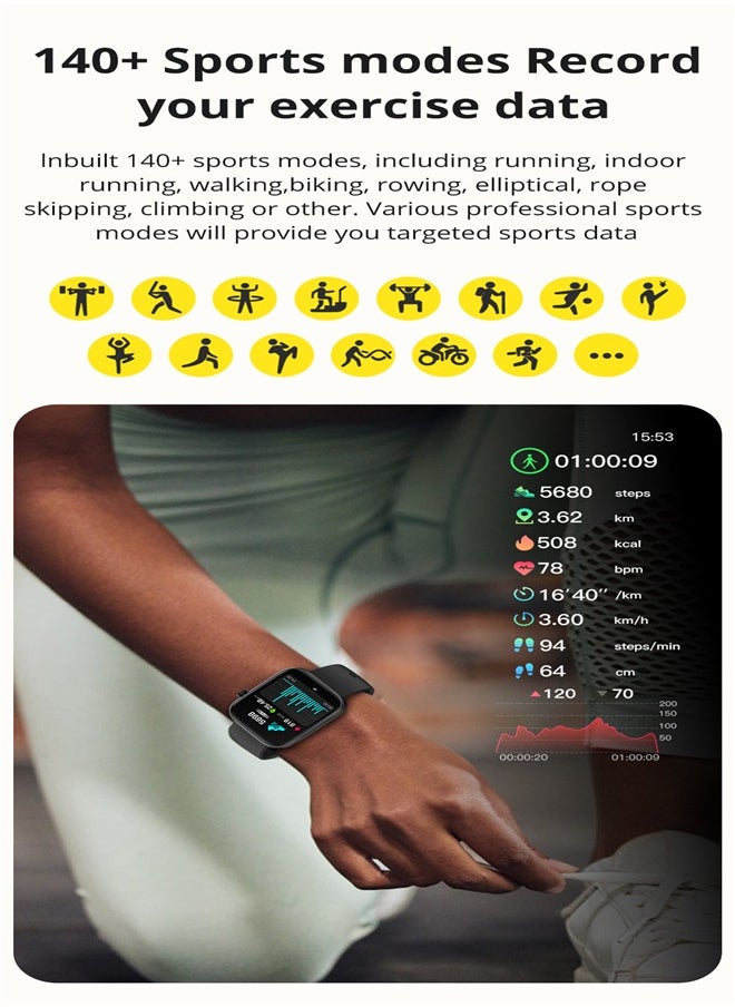 P71 Smart watchy Sport Heart Rate Step Counting IP67 Waterproof Full Screen Smart Watch