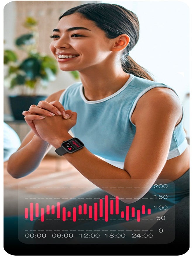 P71 Smart watchy Sport Heart Rate Step Counting IP67 Waterproof Full Screen Smart Watch
