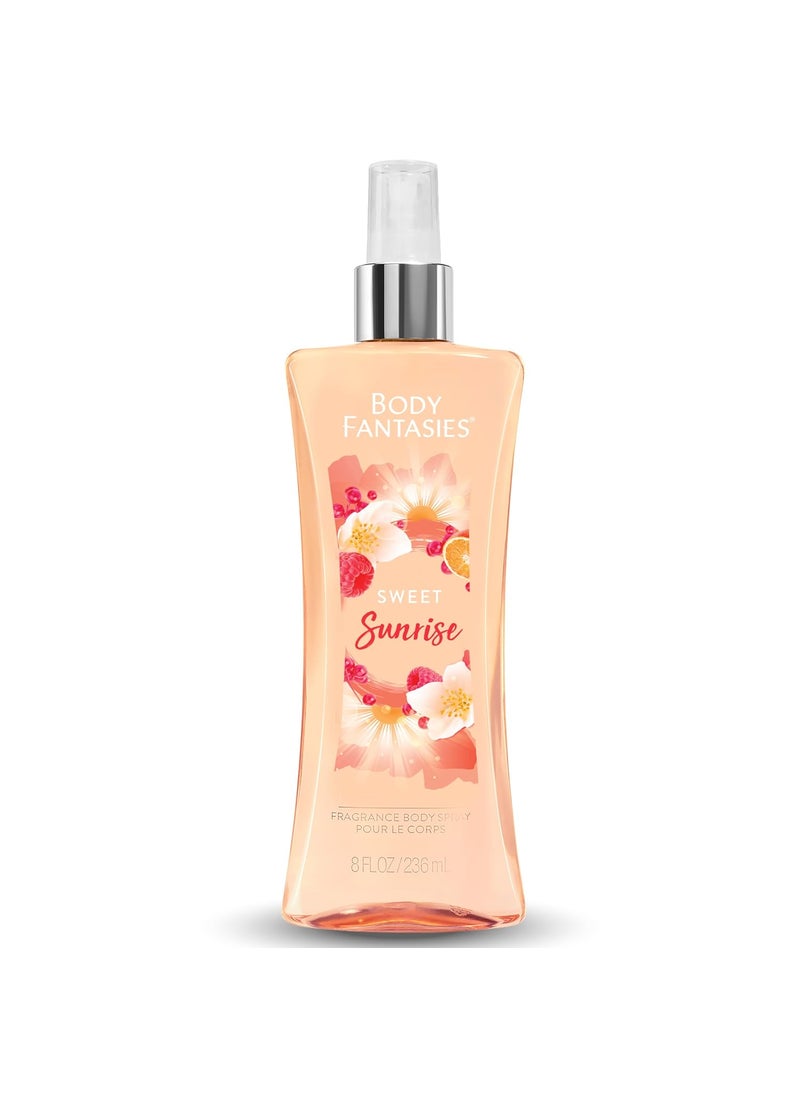 Body Fantasies Signature Fragrance Body Spray, Sweet Sunrise Fantasy, 8 Fluid Ounce