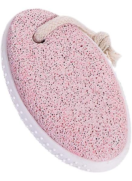 1 Pcs Pink Double Side Natural Pumice Stone Foot Callus Scrubber Corn Remover Foot Grinding Stone