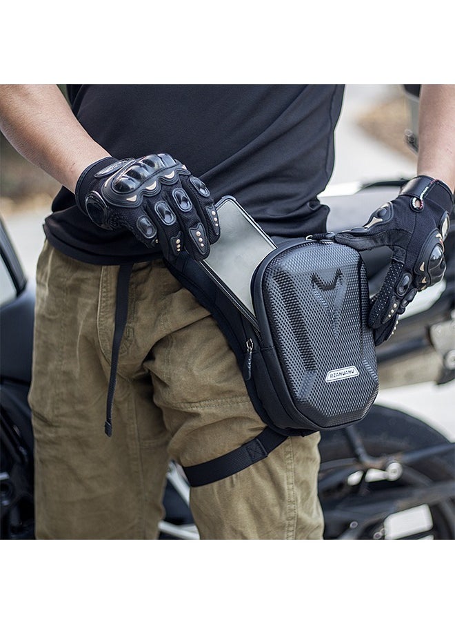 Motorcycle Waist Pack Drop Leg Bags Men Women Bike Riding Cycling Tactical Thigh Pouch Phone Storage Hip Bag Motorcycle Accessories Kit Available Waterproof Waist bag Mountaineering Waist Bag