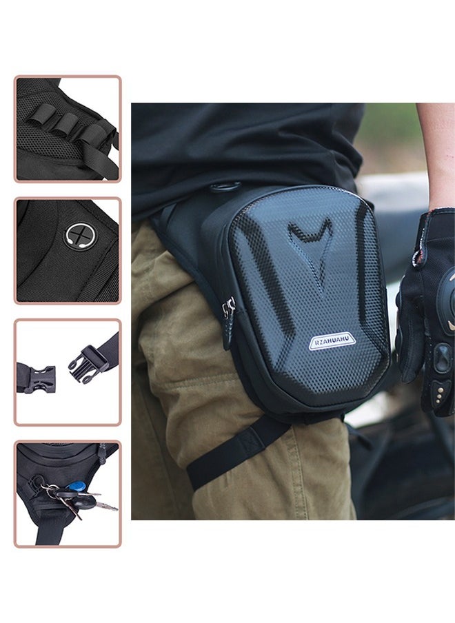Motorcycle Waist Pack Drop Leg Bags Men Women Bike Riding Cycling Tactical Thigh Pouch Phone Storage Hip Bag Motorcycle Accessories Kit Available Waterproof Waist bag Mountaineering Waist Bag