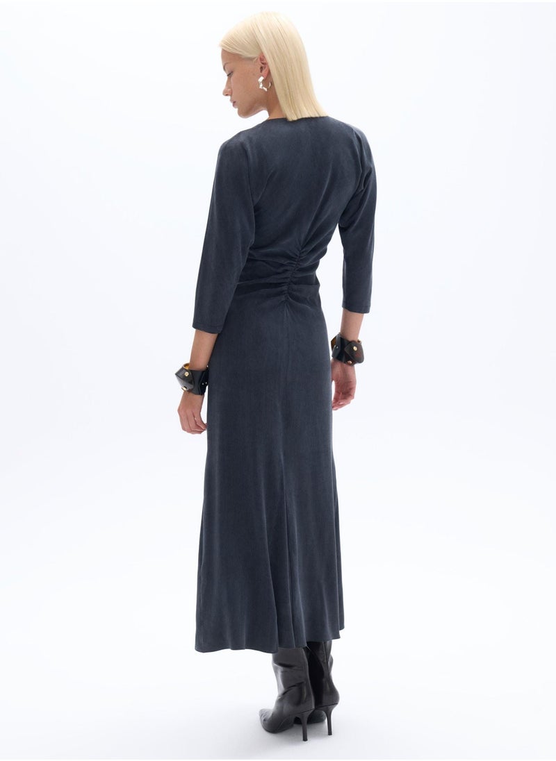 Zipper Front Dress