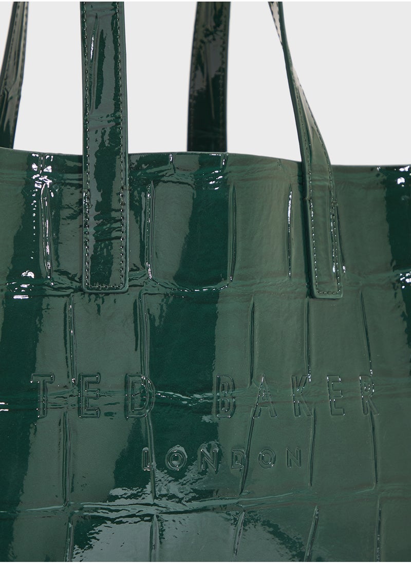 Reptcon Croc Effect Small Icon Bag
