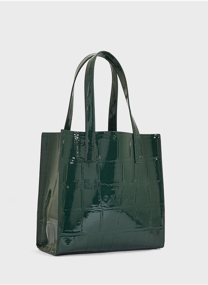 Reptcon Croc Effect Small Icon Bag