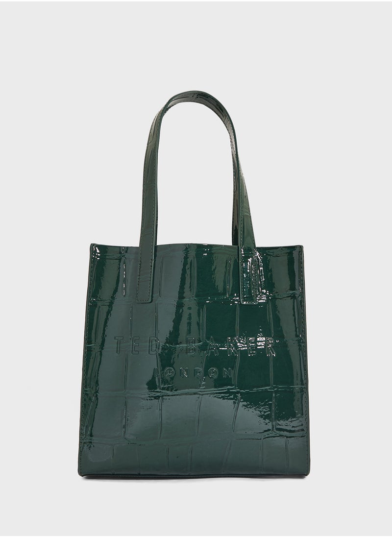 Reptcon Croc Effect Small Icon Bag