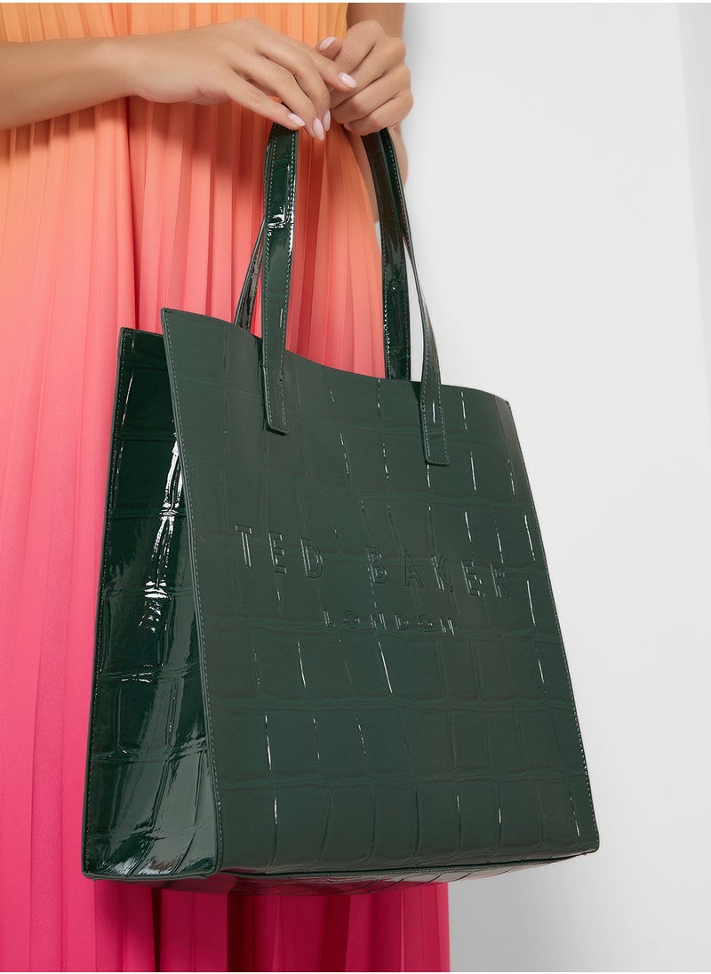 Croccon Croc Effect Large Icon Bag